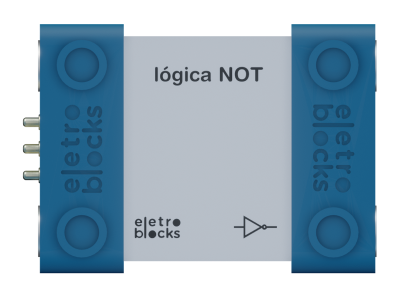 Bloco lógica NOT
